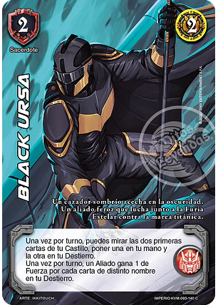 Black Ursa (KVM - Cortesano)