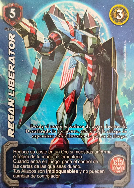 Regan Libertador (KVM - Cortesana Foil)