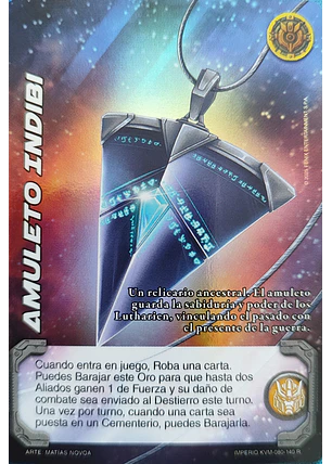 Amuleto Indibi (KVM - Reales)
