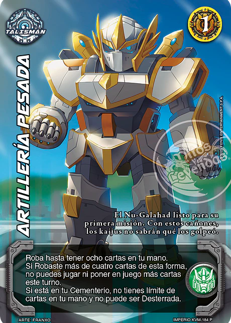 Artillería Pesada (MTB - Defensores Legendarios)