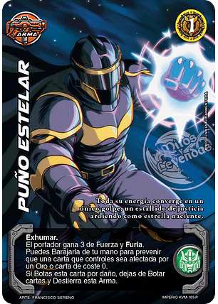 Puño Estelar (Kit Furia Estelar)
