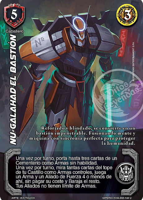 Nu-Galahad el Bastión (KVM - Ultra Real)