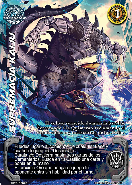 Supremacía Kaiju (KVM - Ultra Real)