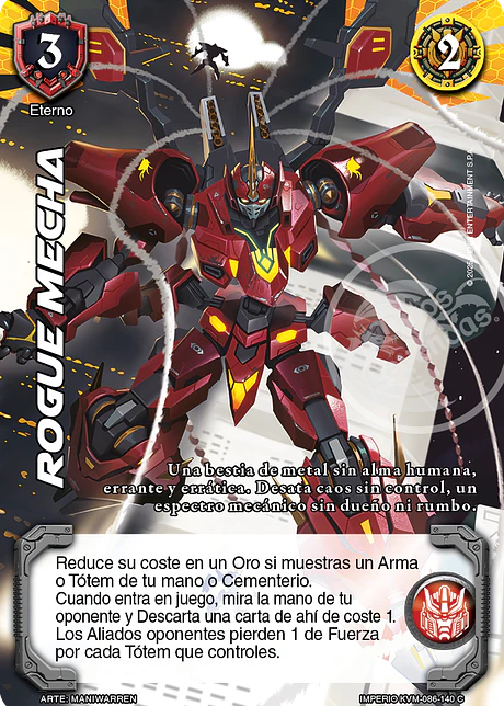 Rogue Mecha (KVM - Cortesano)