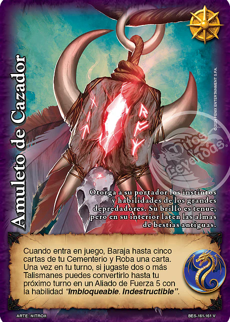Amuleto de Cazador (Bestiarium - Vasalla)
