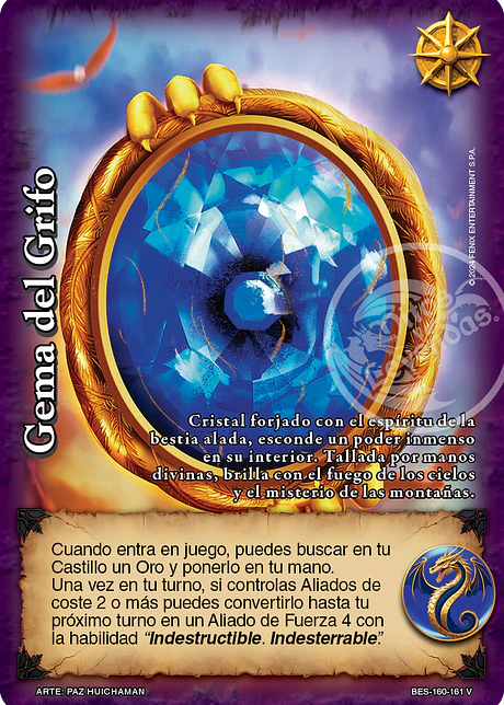 Gema del Grifo (Bestiarium - Vasalla)