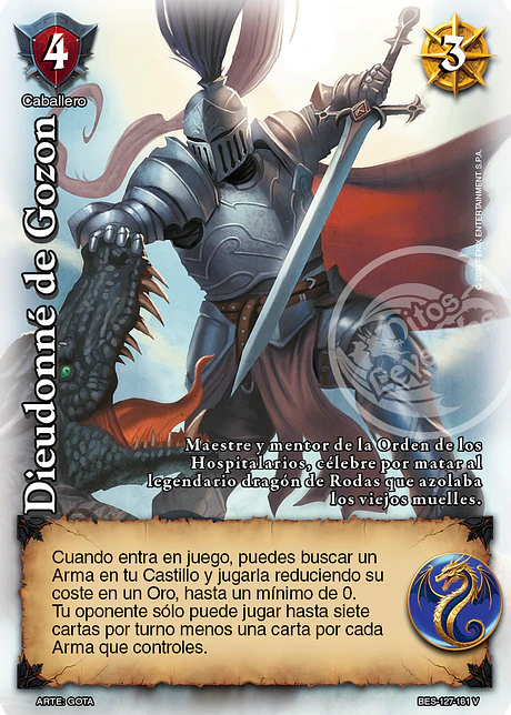 Dieudonné de Gozón (Bestiarium - VC Foil)