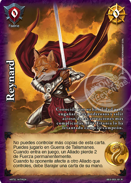 Reynard (Bestiarium - Real)