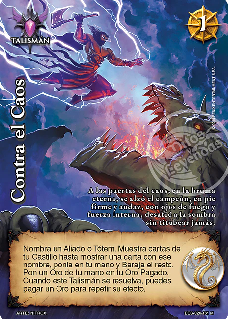 Contra el Caos (Bestiarium - MR)