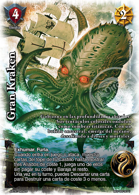 Gran Kraken (Bestiarium - UR)