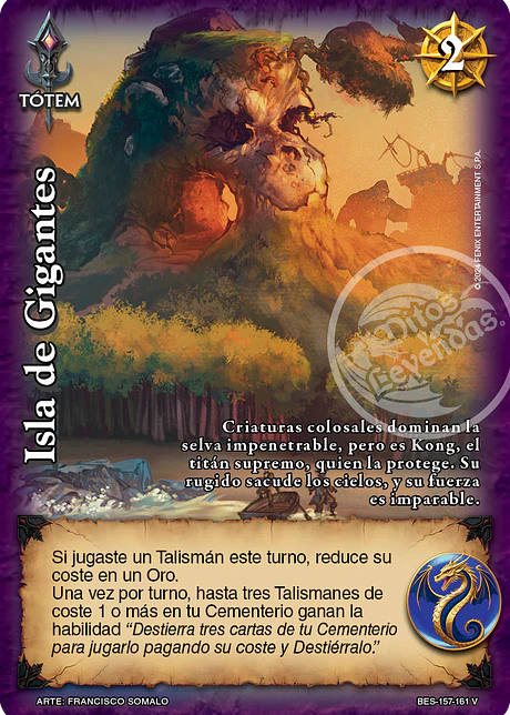 Isla de Gigantes (Bestiarium - Vasalla)