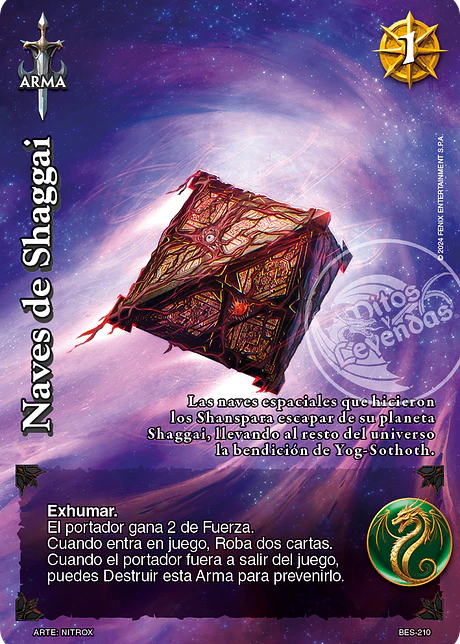 Naves de Shaggai (Bestiarium - Promocional)