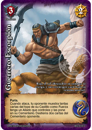 Guerrero Escorpión  (Bestiarium - Vasalla)