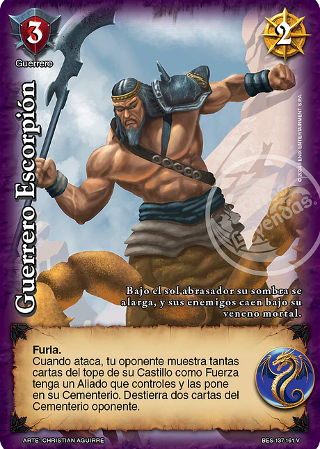 Guerrero Escorpión  (Bestiarium - Vasalla)