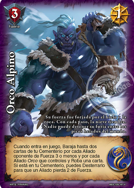 Orco Alpino (Bestiarium - Vasalla)