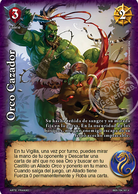 Orco Cazador (Bestiarium - Vasalla)
