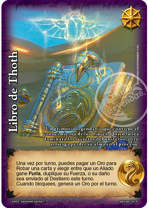 Libro de Thoth (Bestiarium - Real)