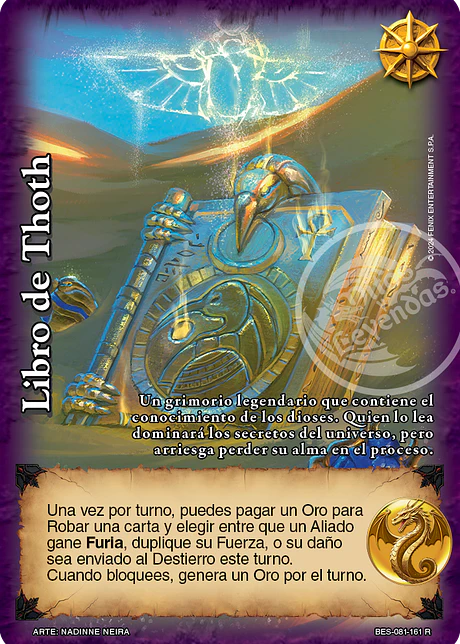 Libro de Thoth (Bestiarium - Real)
