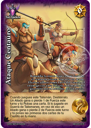 Ataque Centauro (Bestiarium - Real)