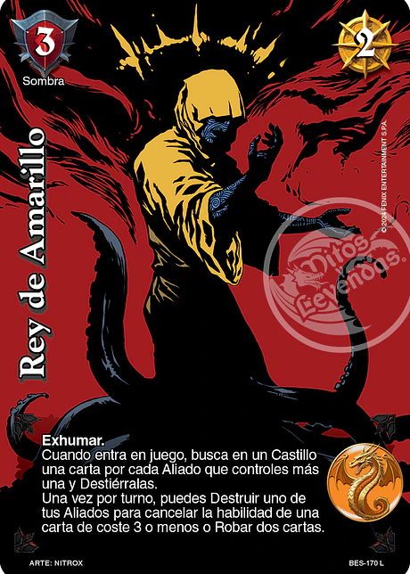 Rey de Amarillo (Bestiarium - Legendaria)