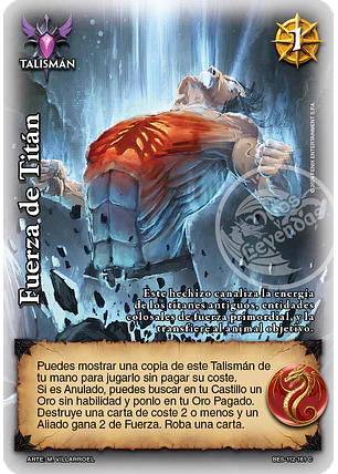 Fuerza de Titán (Bestiarium - VC Foil)