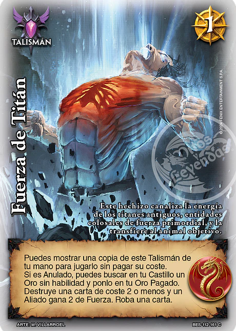 Fuerza de Titán (Bestiarium - VC Foil)
