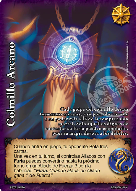 Colmillo Arcano (Bestiarium - Vasalla)