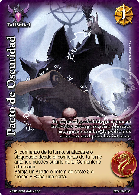 Pacto de Oscuridad (Bestiarium - Cortesana)