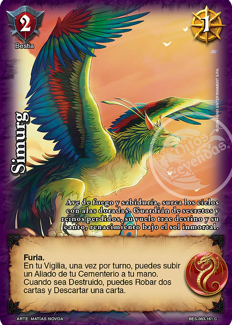 Simurg (Bestiarium - Cortesana)