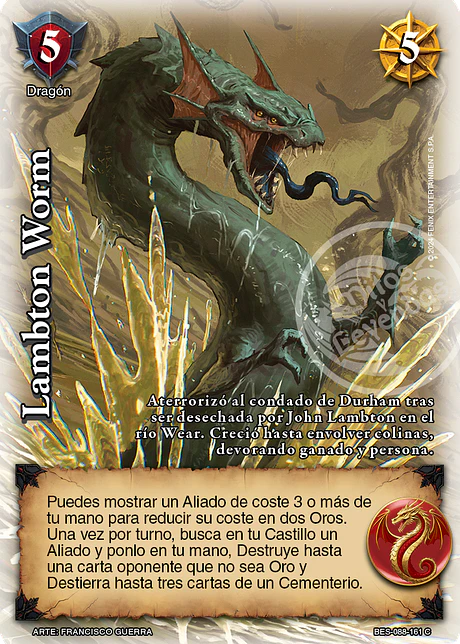 Lambton Worm (Bestiarium - VC Foil)