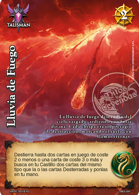 Lluvia de Fuego (Bestiarium - Promocional)