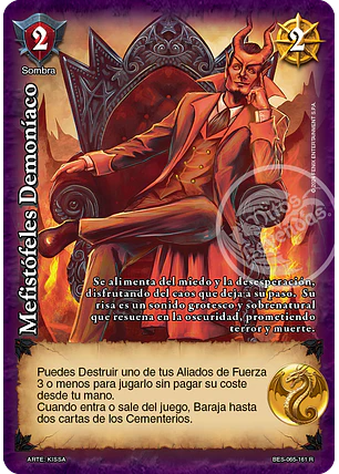 Mefistófeles Demoníaco  (Bestiarium - Real)