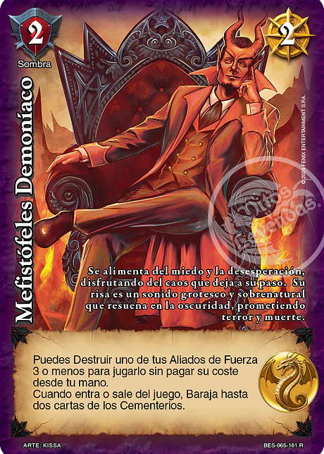Mefistófeles Demoníaco  (Bestiarium - Real)