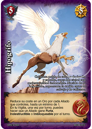 Hipogrifo (Bestiarium - Cortesana)