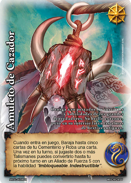 Amuleto de Cazador (Bestiarium - VC Foil)