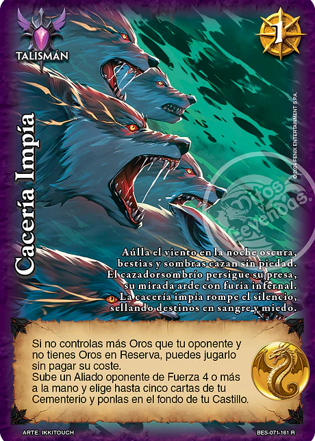 Cacería Impia (Bestiarium - Real)