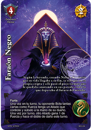 Faraón Negro (Bestiarium - Promocional)