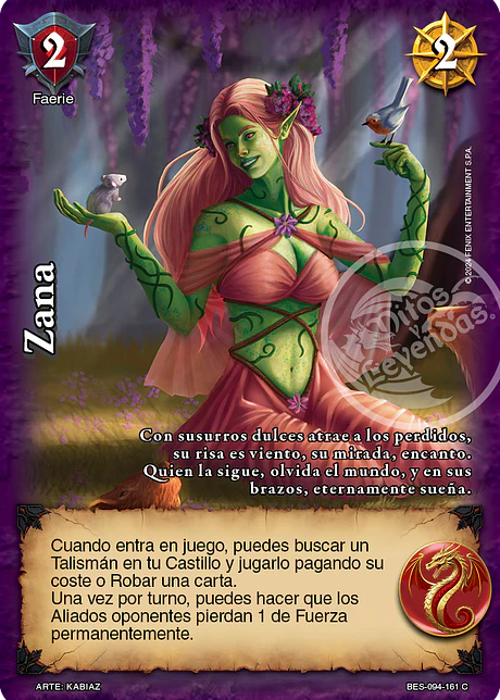 Zana (Bestiarium - Cortesana)
