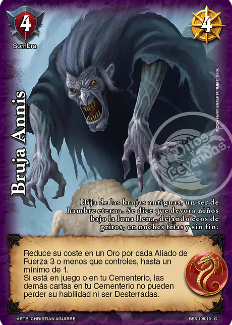 Bruja Annis (Bestiarium - Cortesana)