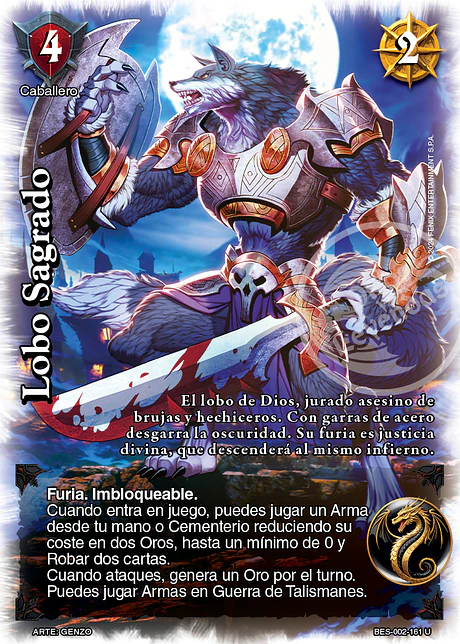 Lobo Sagrado (Bestiarium - UR)