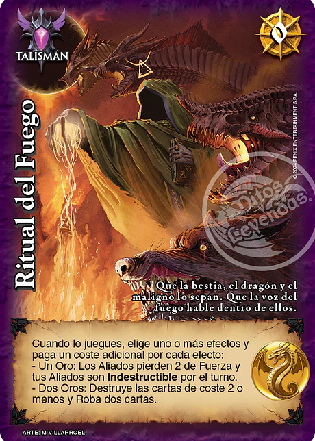 Ritual del Fuego (Bestiarium - Real)