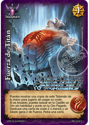 Fuerza de Titán (Bestiarium - Cortesana)