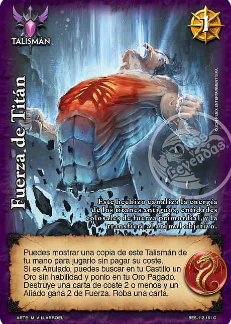 Fuerza de Titán (Bestiarium - Cortesana)