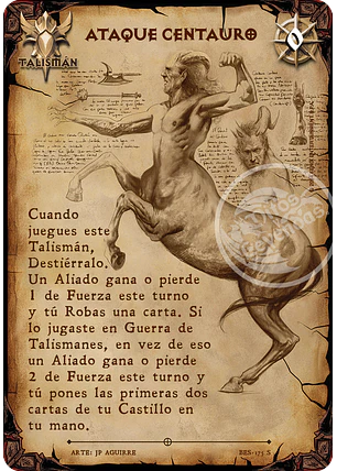 Ataque Centauro (Bestiarium - Secretas)