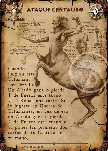 Ataque Centauro (Bestiarium - Secretas)