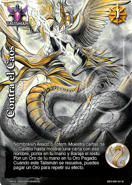 Contra el Caos (Bestiarium - Arte Alternativo)