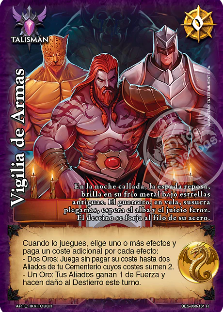 Vigilia de Armas (Bestiarium - Real)