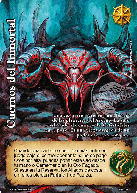 Cuernos del Inmortal (Bestiarium - Promocional)