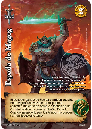 Espada de Magog (Bestiarium - Promocional)