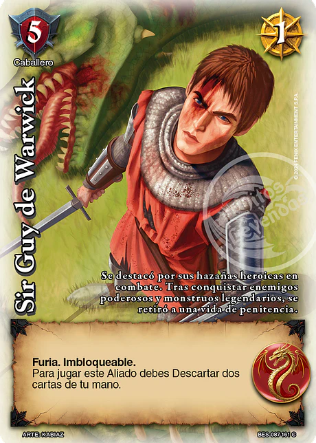 Sir Guy de Warwick (Bestiarium - VC Foil)